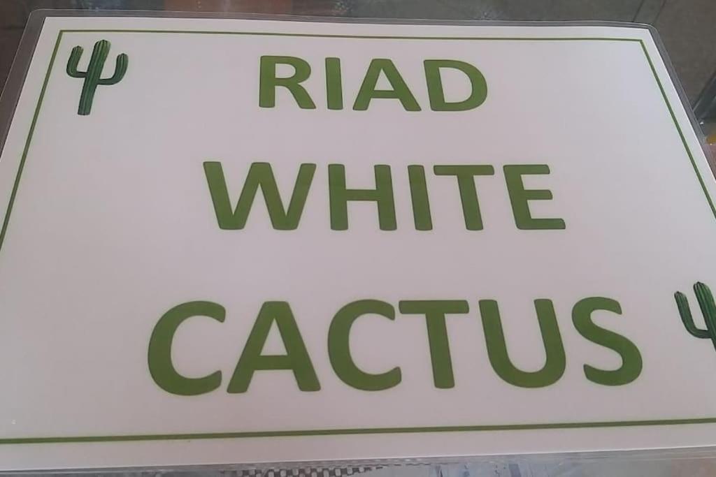 Riad White Cactus Marrakesh Eksteriør bilde
